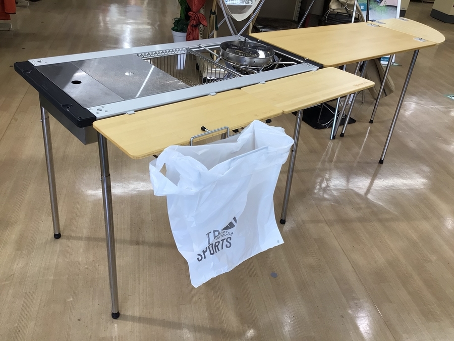 スノーピークIGT アイアングリルテーブルロング雪峰祭ブラック（脚無し）