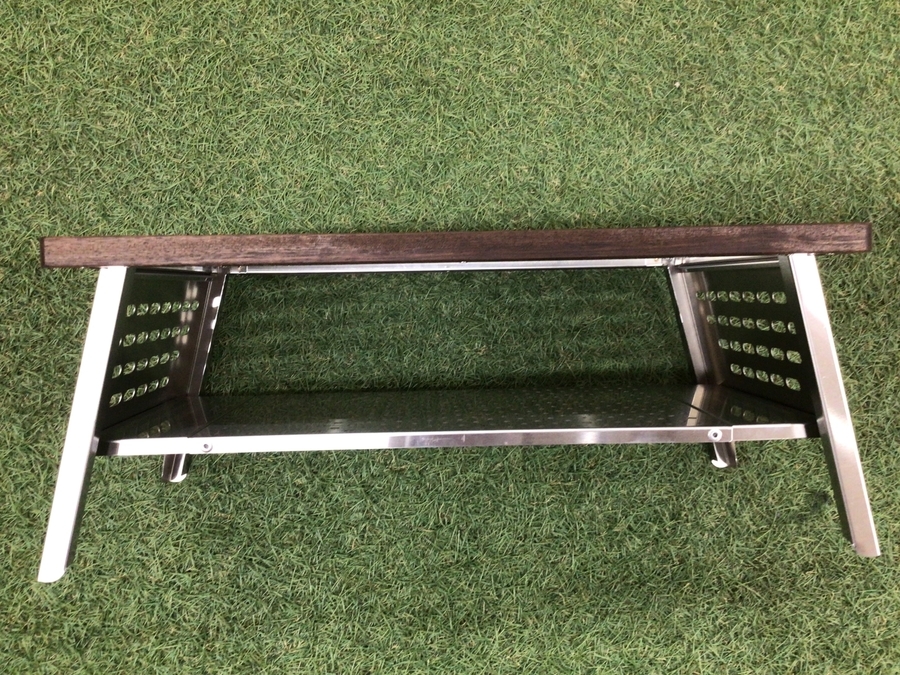 ローテーブルにもお洒落な選択肢を！焚き火調理台450re[2021.11.27発行