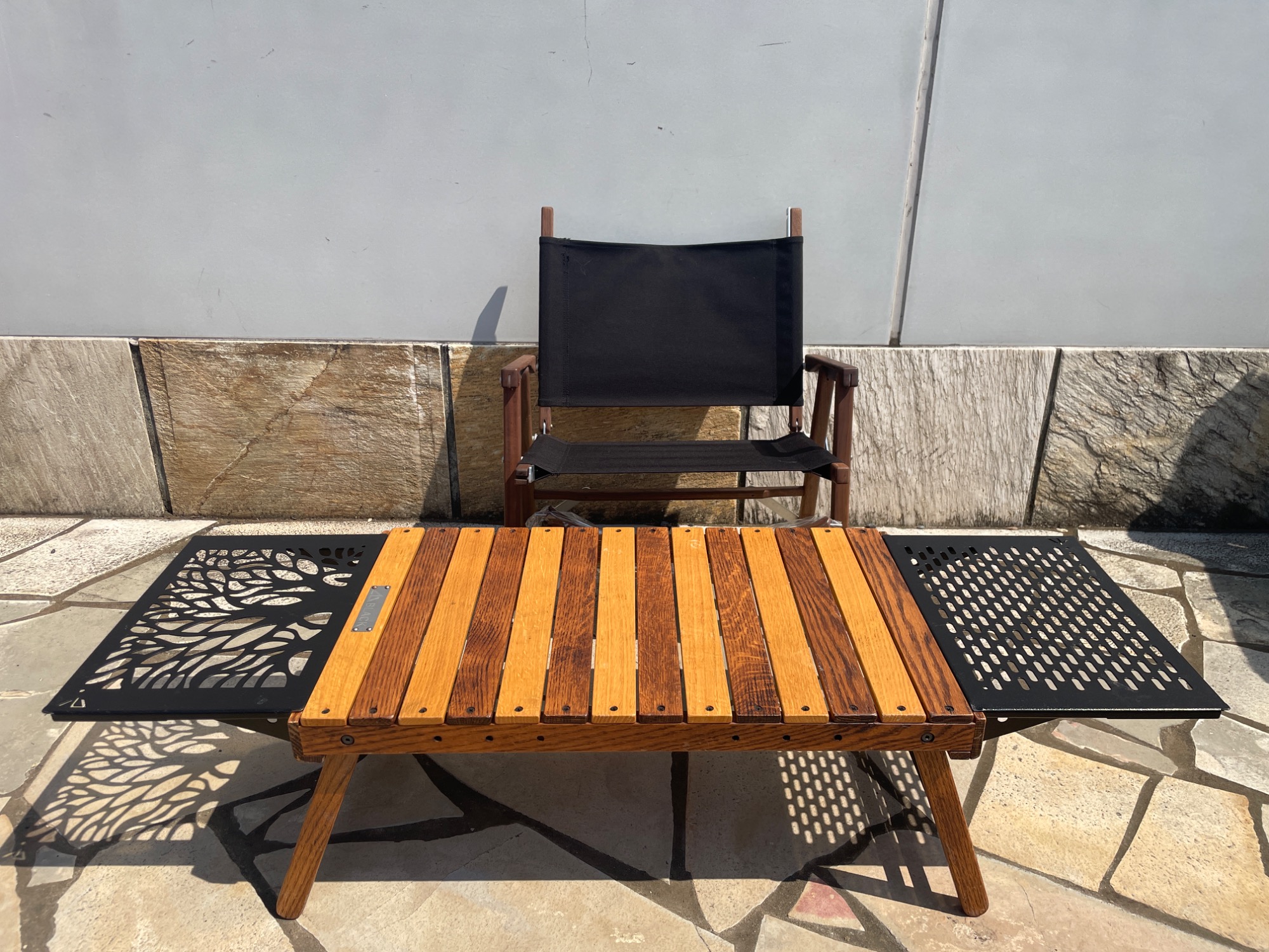 ブラックデザイン ハレテーブル 日和 延長脚 自作 D ブラックデザイン