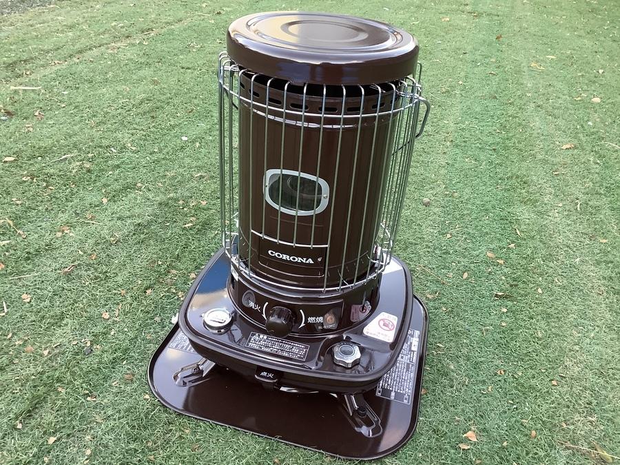 CORONA 石油ストーブ BX-2218Y-TM ブラウンメタリック 汚れも目立ち