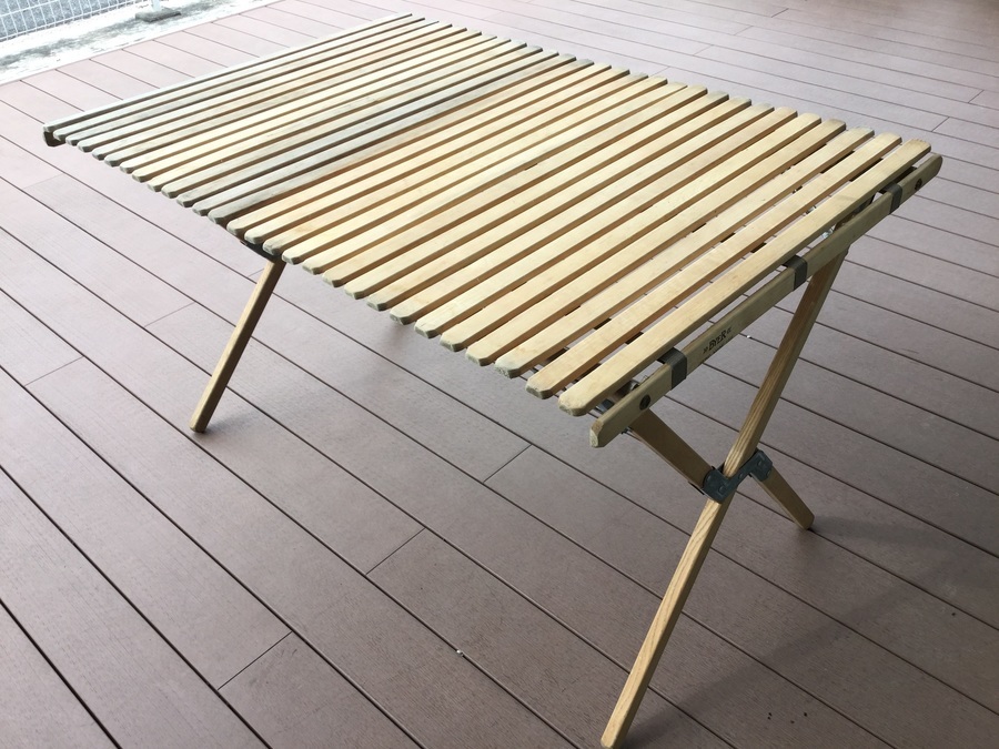 BYER バイヤーロールトップテーブル ロールトップキャンプテーブル