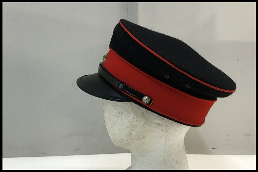 東京)中田商店 旧日本陸軍 下士官用軍帽 明治19年制 紺色 レプリカ