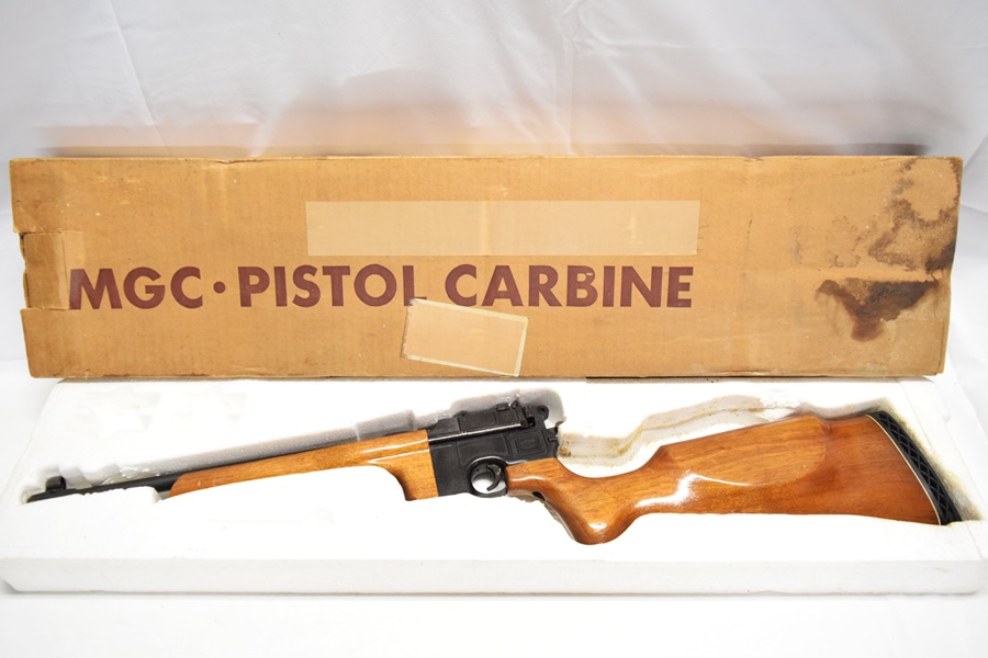 MGC製モーゼル モデルガン 木製 フルセット MGC製モーゼル モデルガン