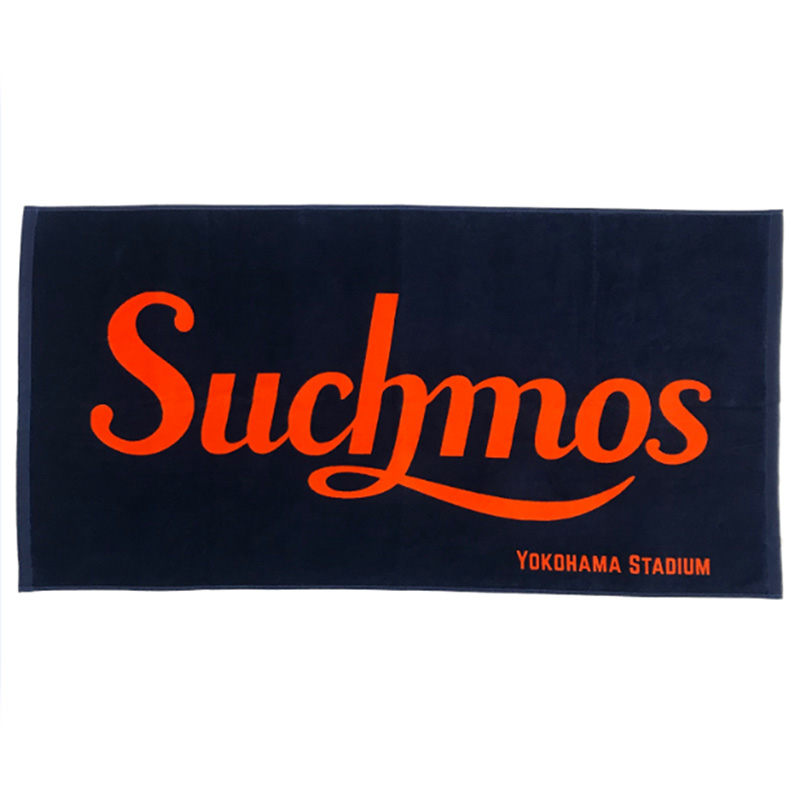 バスタオル 紺オレンジ | Suchmos（Suchmos） | SPACE SHOWER STORE