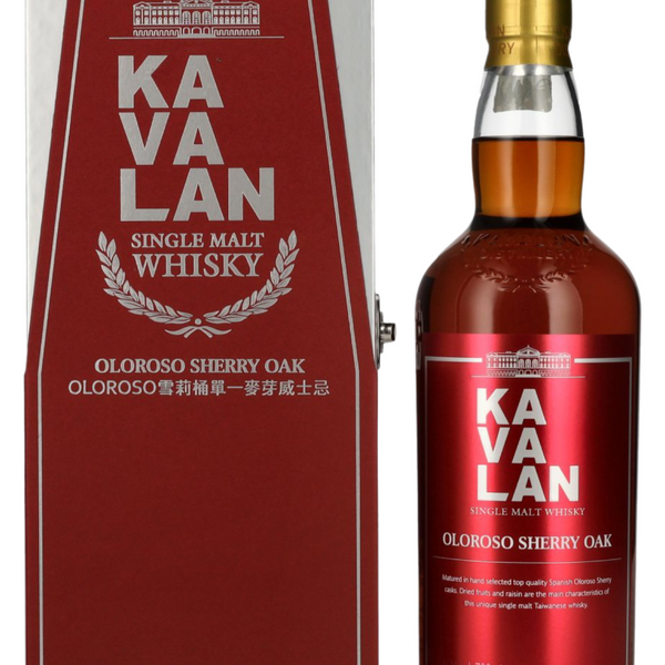 Buy Kavalan Oloroso Sherry Oak + GB 46% 70cl. We deliver around