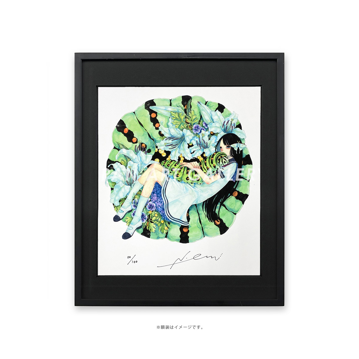 ホタルの嫁入り 複製原画 橘オレコ先生 直筆サイン入り ホタルの嫁入り