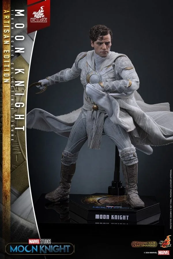 Hot Toys unveils Moon Knight and Mr. Knight Marvel sixth scale figures