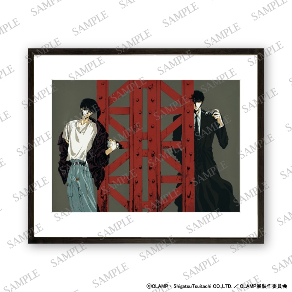 新品】複製原画 CLAMP展 描き下ろし 阿修羅＆さくら カードキャプター