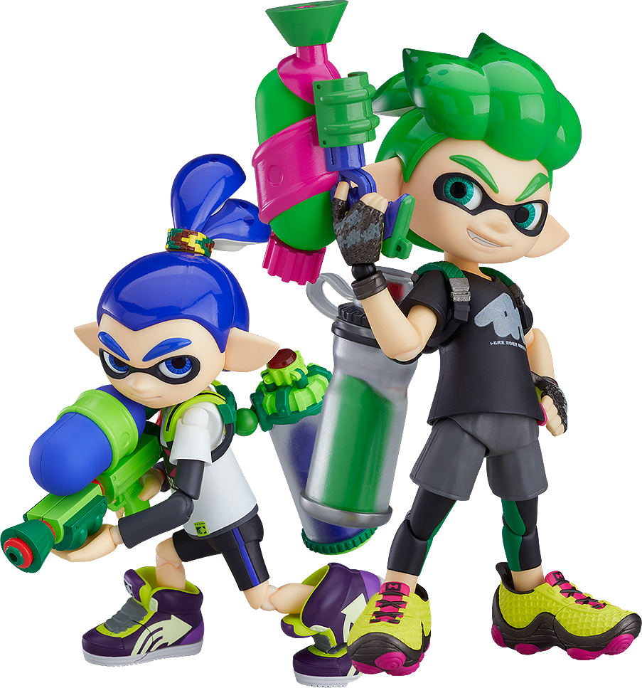 Splatoon』figma Splatoon ボーイ 特設サイト | グッドスマイルカンパニー