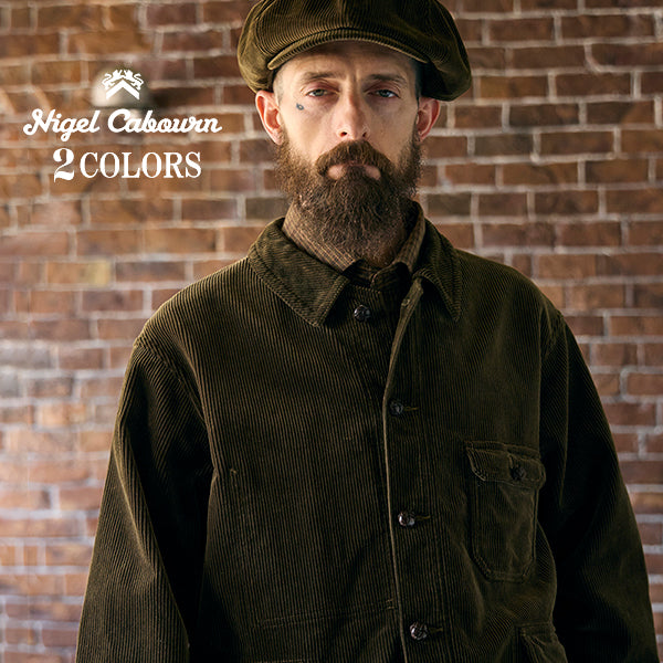FRENCH WORK JACKET / 8 WALE CORDUROY — SPEEDWAY