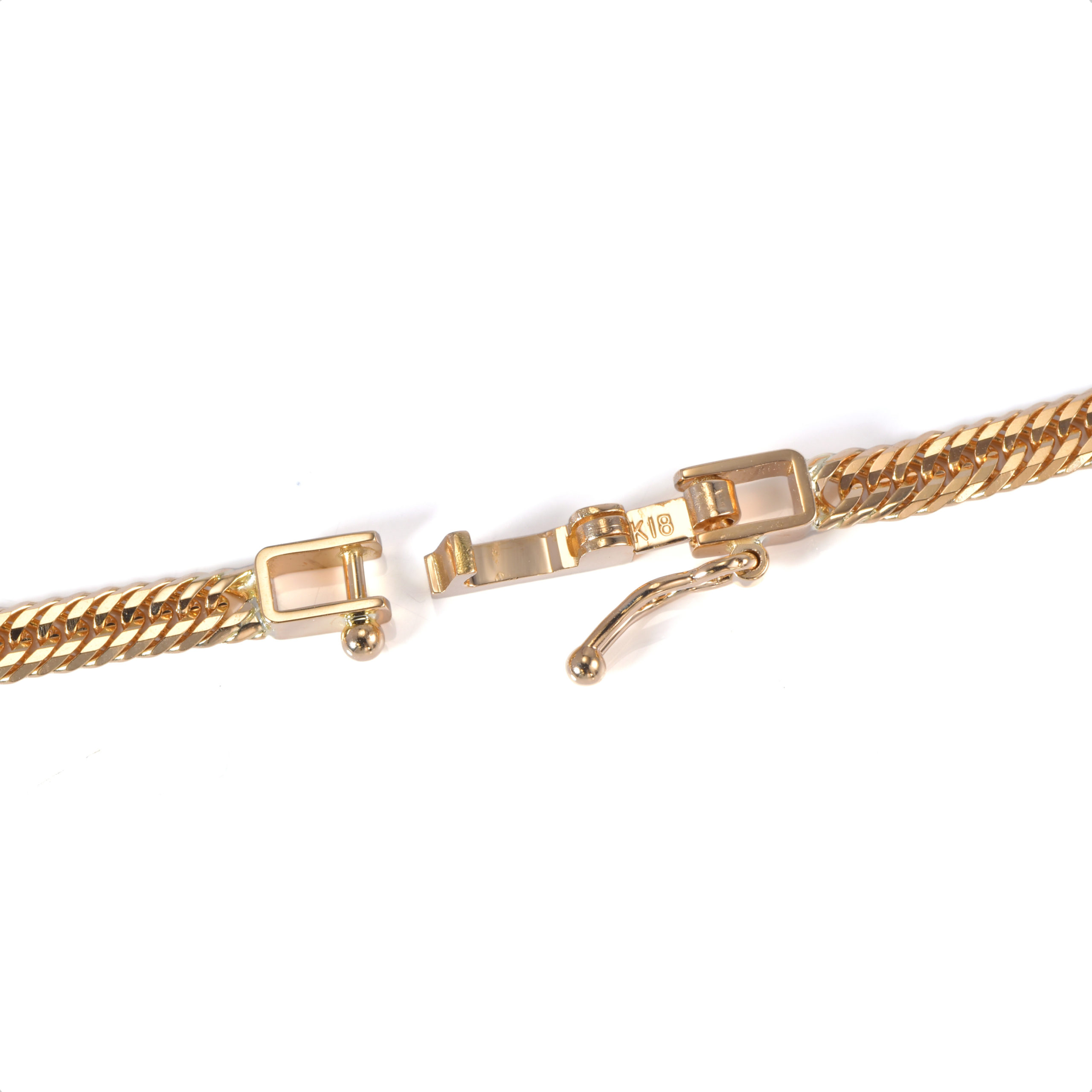 ハリックァ オブシディアン k18 アンクレット ハリックァ