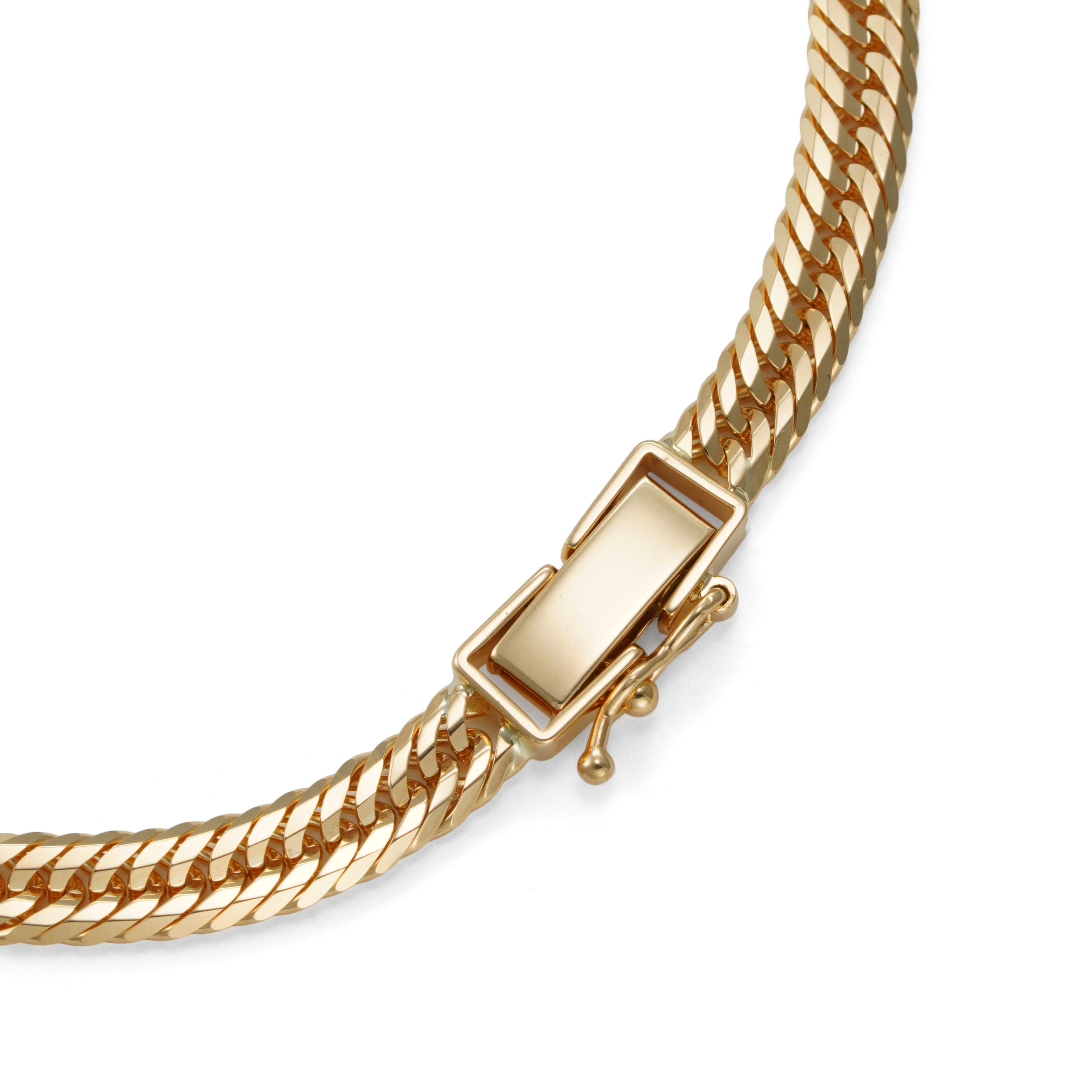 K18喜平アンクレット 12面トリプルカット K18喜平アンクレット 12面