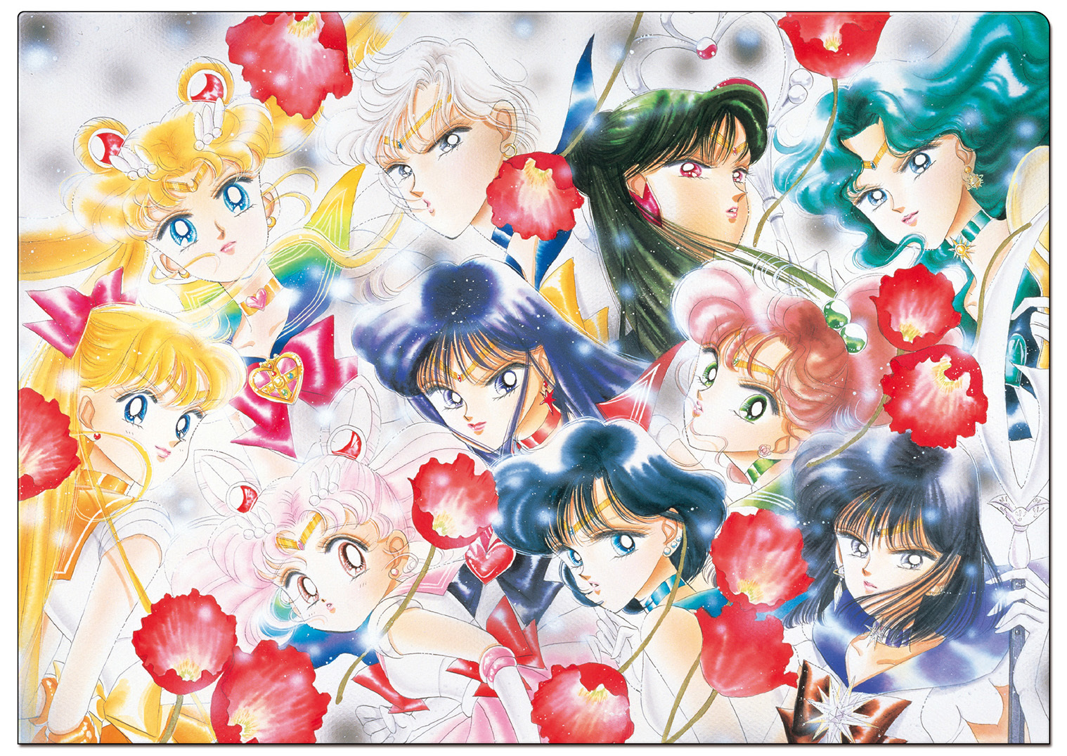 最安値♡セーラームーン 40th なかよし 武内直子 原画 周年 ポスター