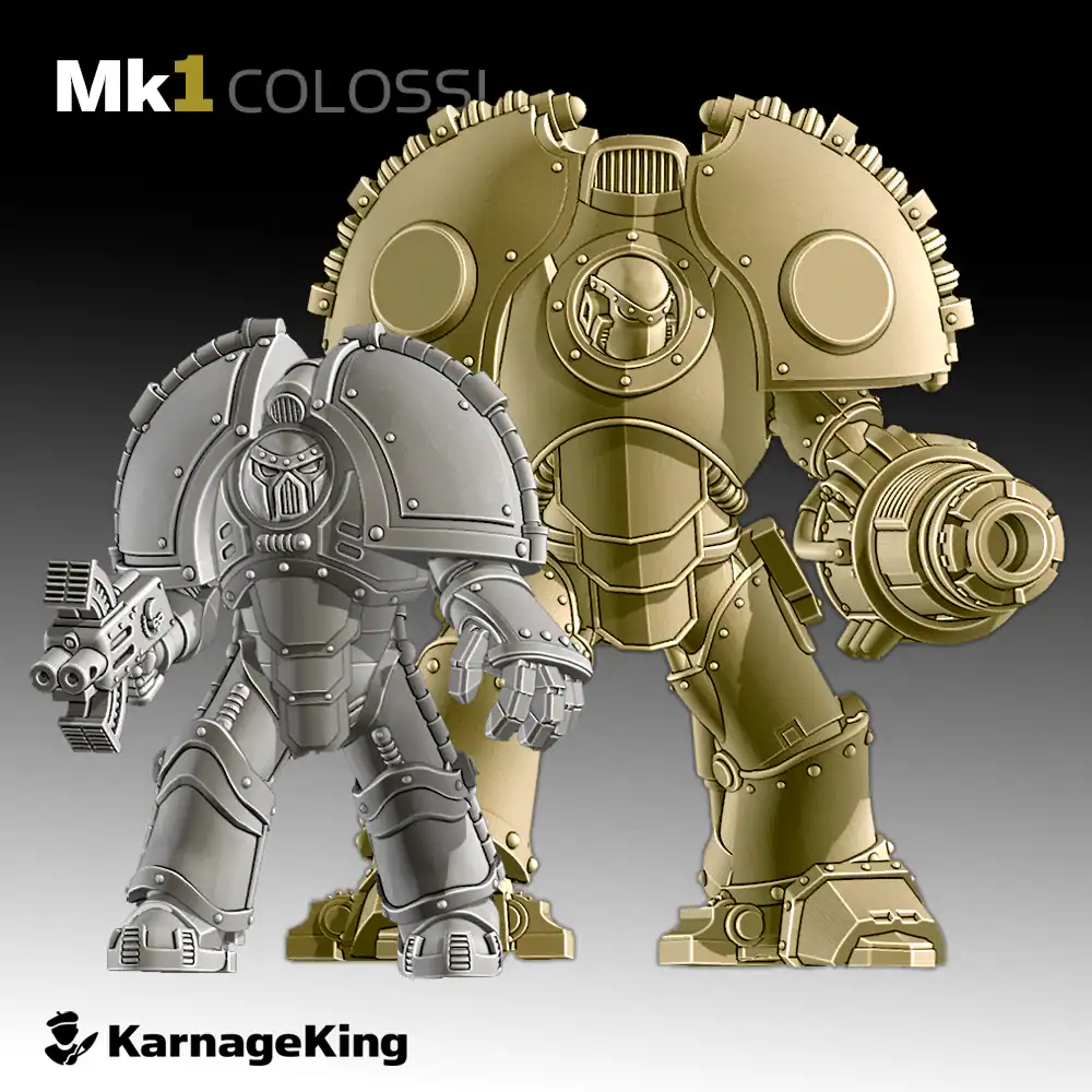 New Mk1 Saturnus Colossi Make Perfect Saturnine Terminators