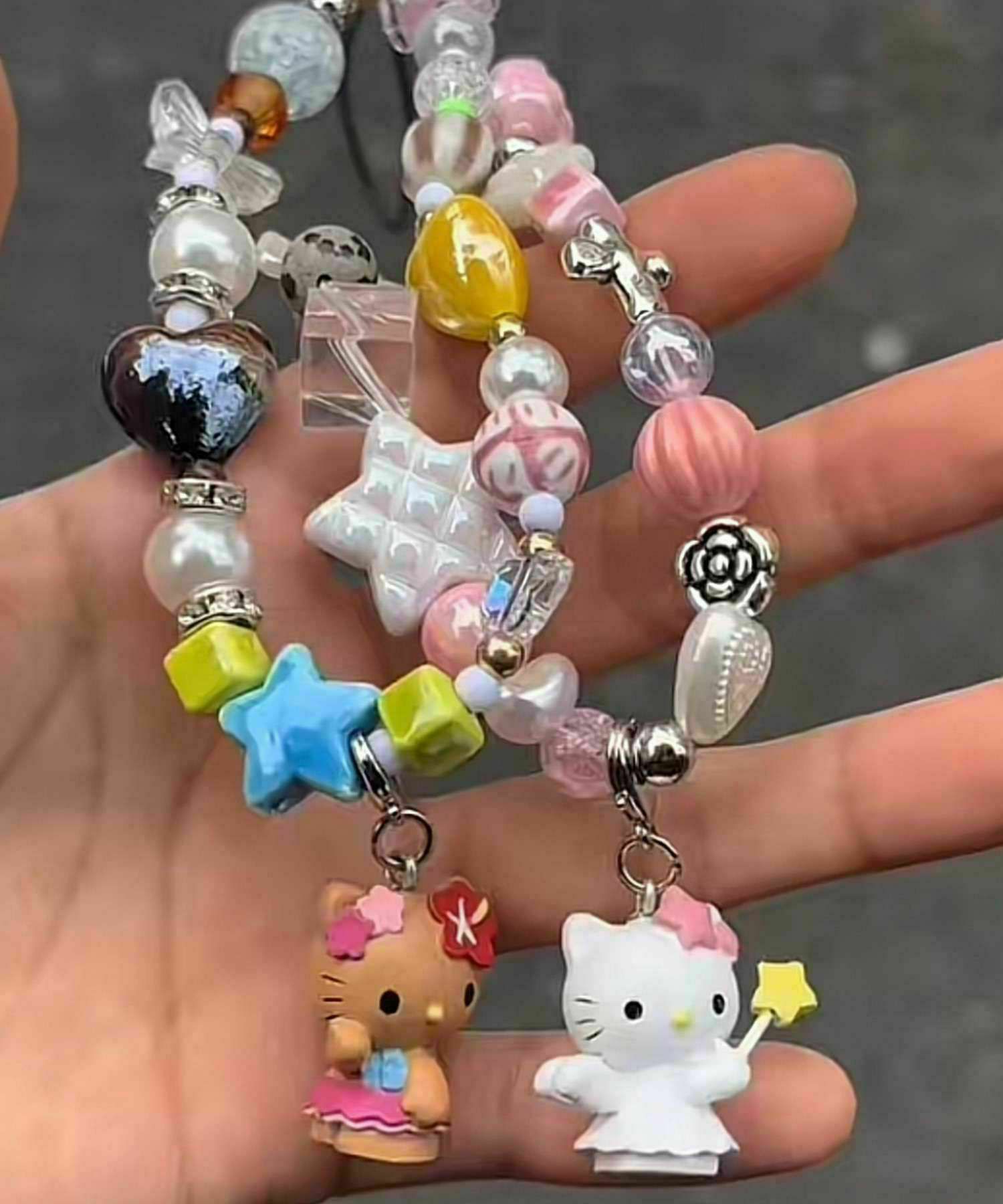 ハローキティ ストラップ 7個セット ハローキティ トレーディング