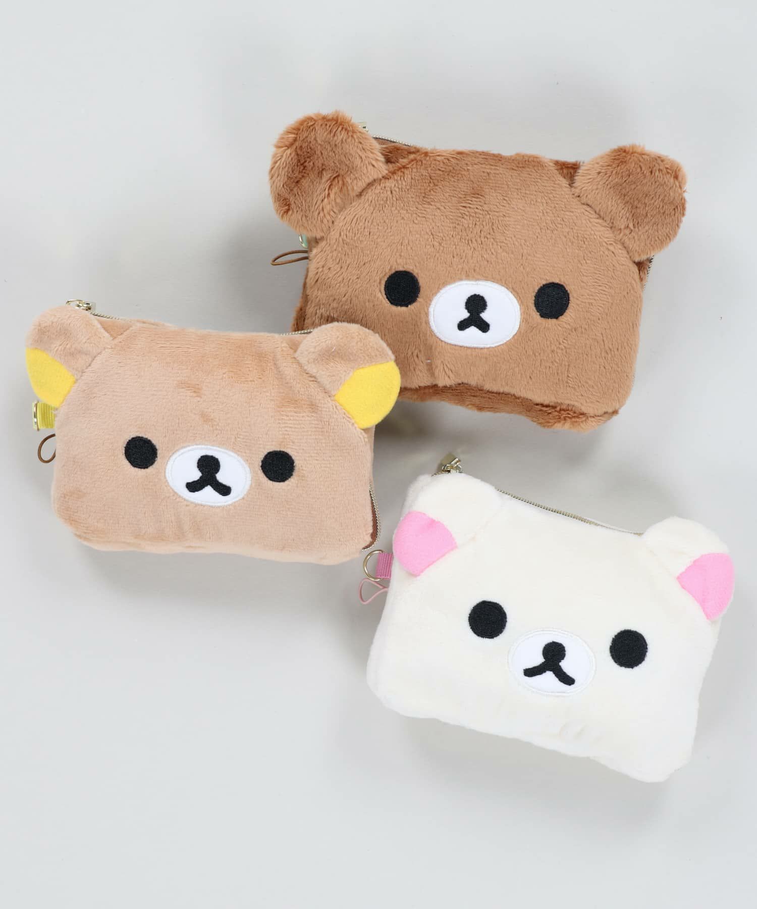 リラックマ・コリラックマぬいぐるみパスケース｜SPINNS