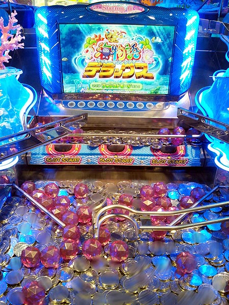 海物語ラッキーマリンシアター メダルゲーム アミューズメントマシン