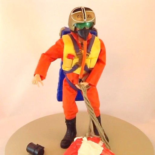 GIJOE ファンタスティック・フリーフォール エアーアドベンチャー 1970