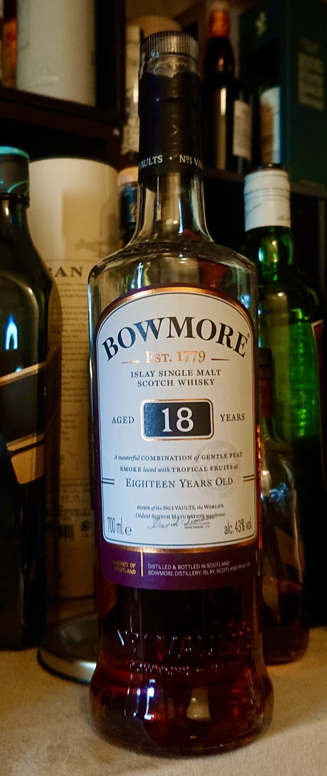 ボウモア18年のテイスティング＆レヴュー・生まれ変わったボウモア