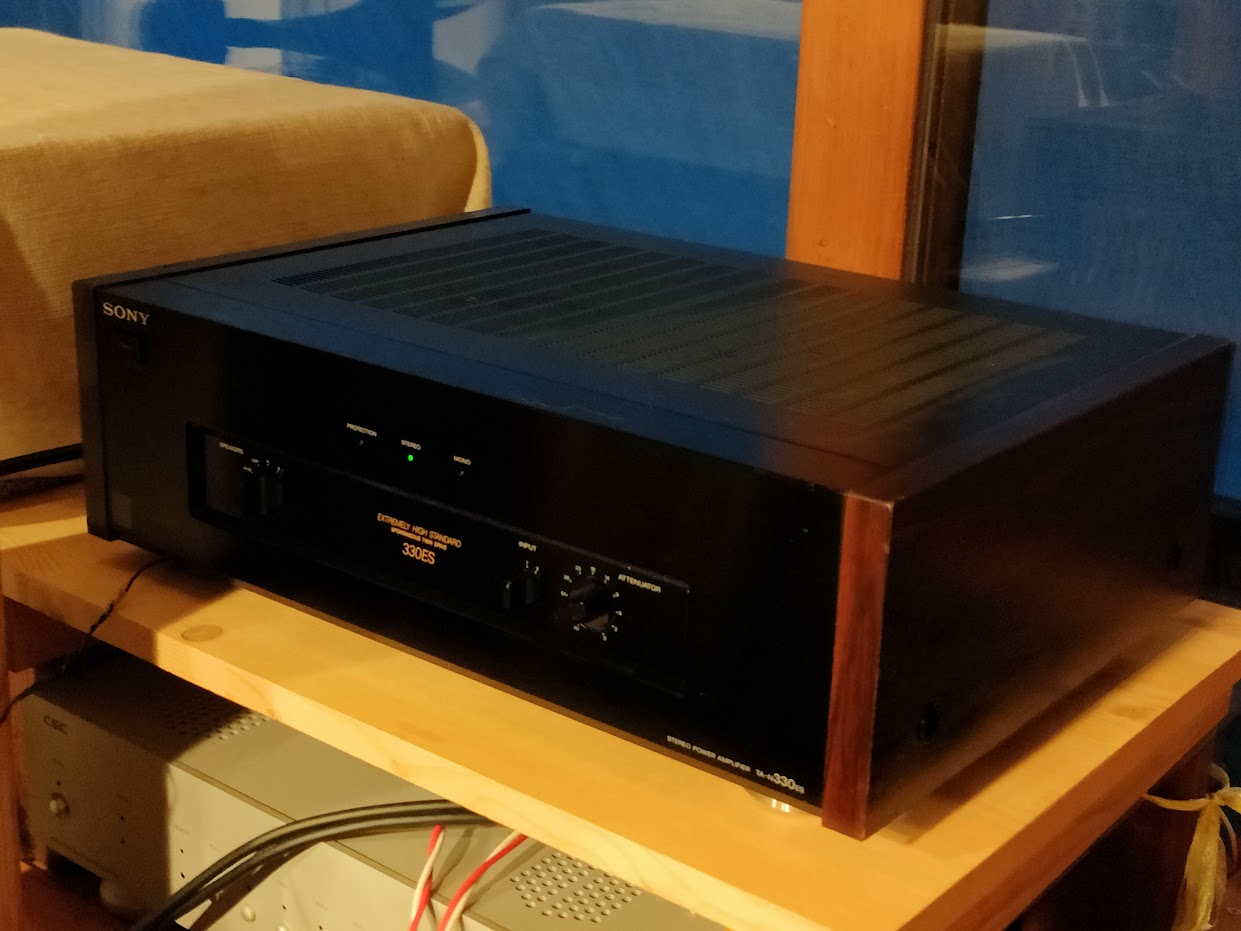 SONY ソニー TA-N330ES ステレオパワーアンプ 難あり