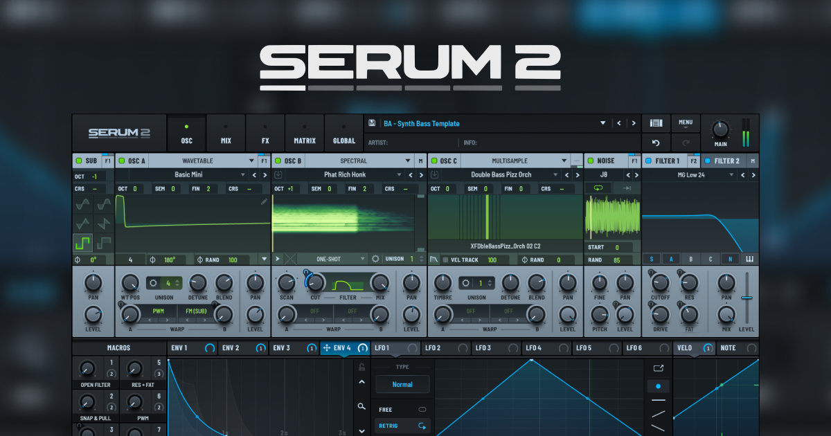 Serum 2 by Xfer Records: Synthesizer Plugin (VST, AU) | Splice