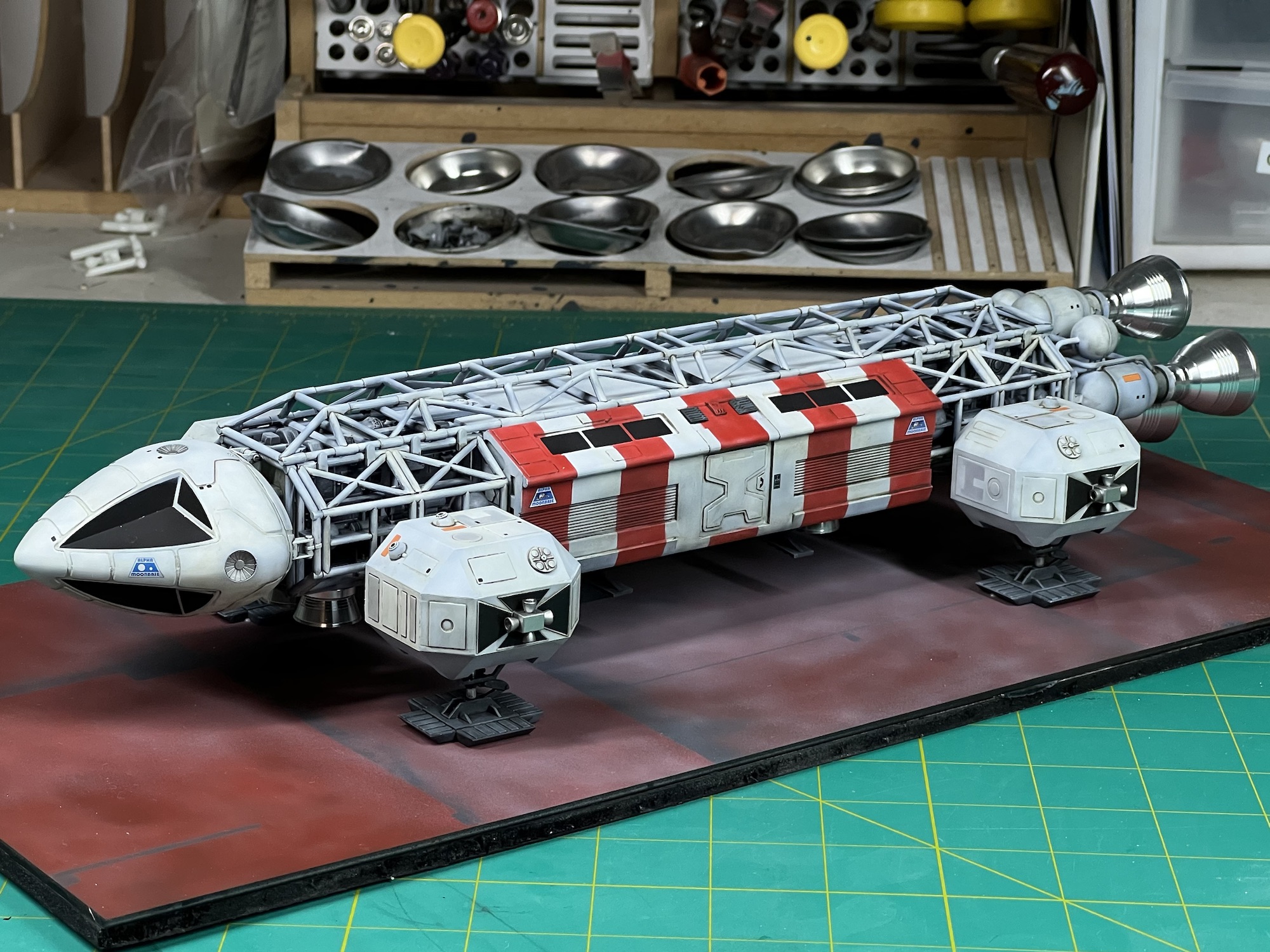 Call It Done: MPC 1/72 Space:1999 Eagle, A Long Dream Comes To