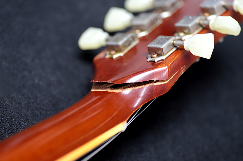 Blitz ブリッツ レスポールカスタム lpc ネック折れリペア ジャンク