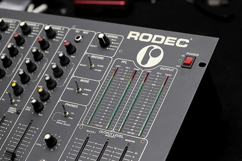 RODEC MX180 DJミキサー【一部不具合あり】 RODEC MX180 DJミキサー