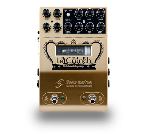 Le Crunch 2-channel British Tones Tube Preamp Pedal – Spudmusicmanila