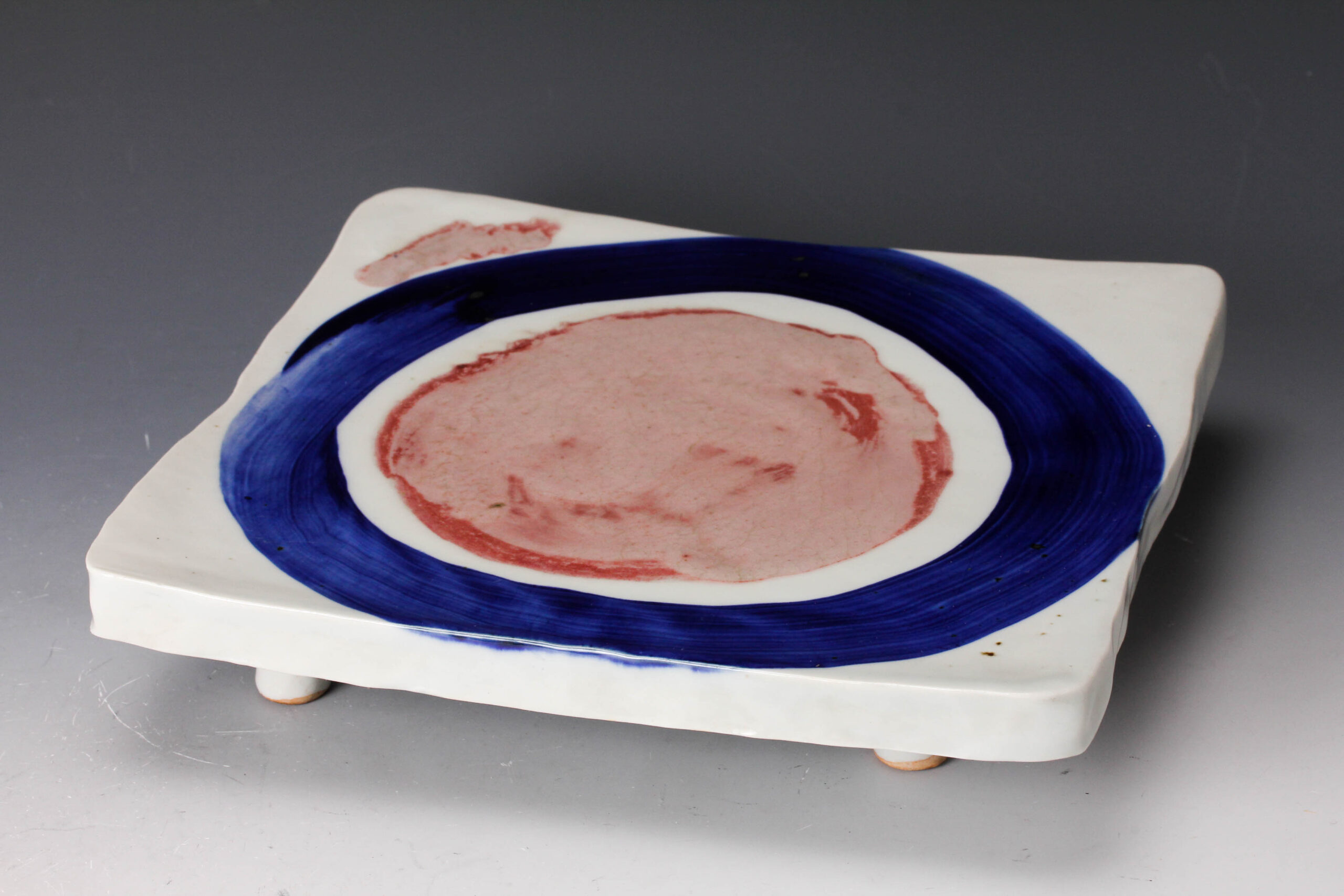 吉川正道青白磁飾り皿