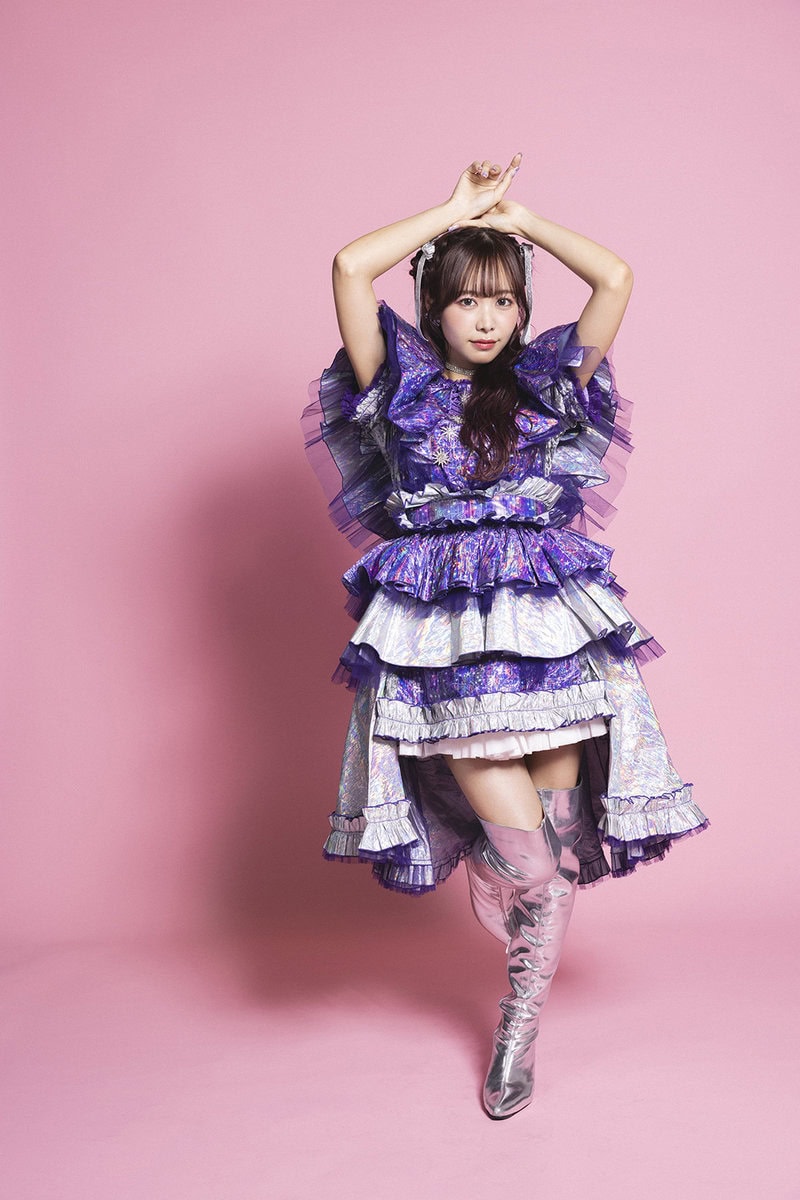 FRUITS FRUITS ZIPPER 推しアピ ロングスリーブT 真中まな ツアーT