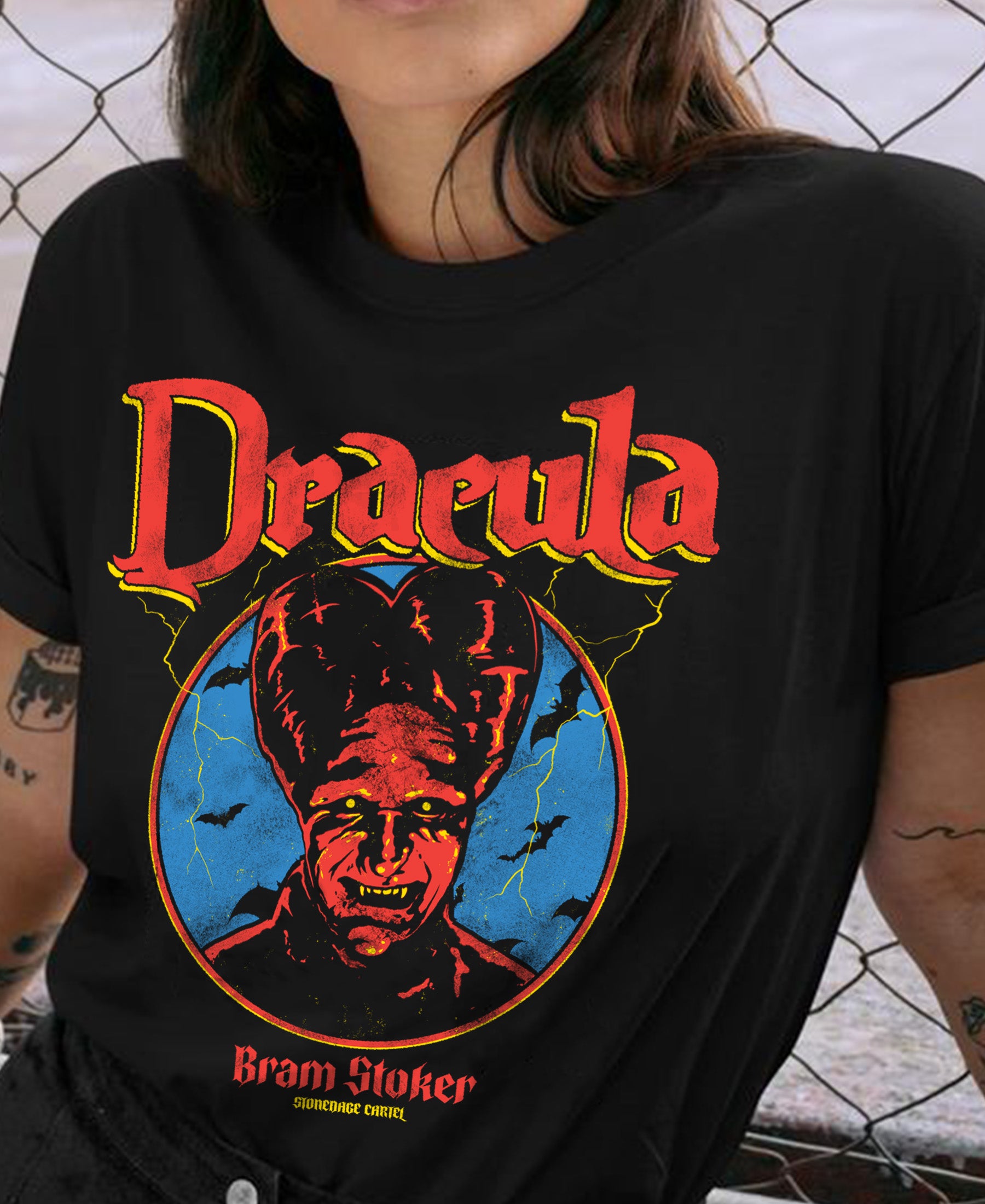 Dracula-Bram Stoker' Unisex Tee – Stonedage Cartel Vintage Edgy