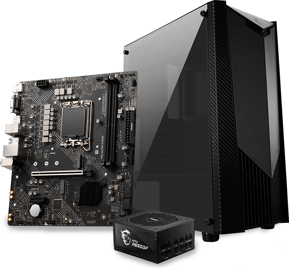 PRO H610M-G DDR4 Motherboard M-ATX - Intel 12th Gen Processors