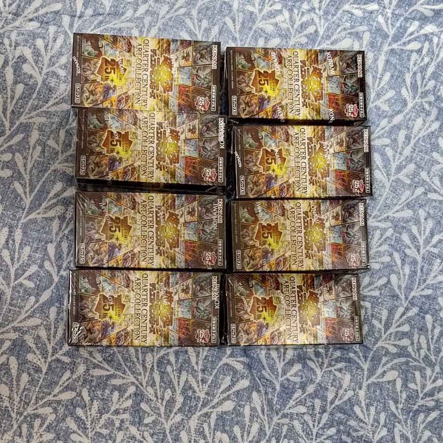 遊戯王ART COLLECTION 25h 未開封8BOX シュリンク付き 遊戯王ART