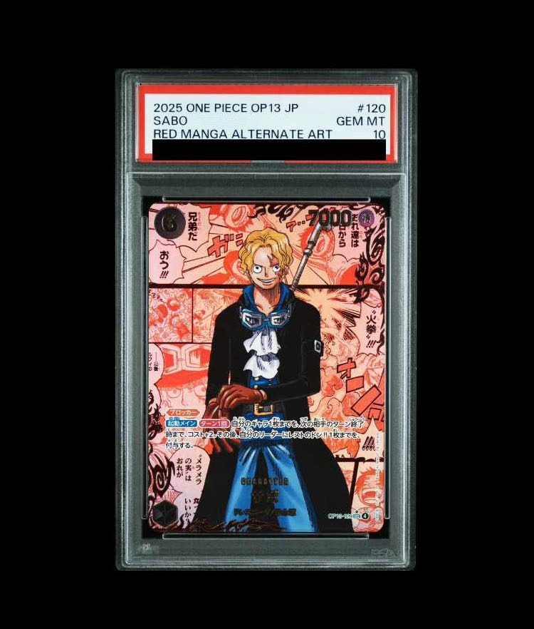 PSA10 コミパラ サボ ワンピースサボ コミパラPSA10