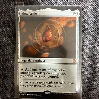 mtg モックス・アンバー 2枚 モックス・アンバー (Mox Amber) · The