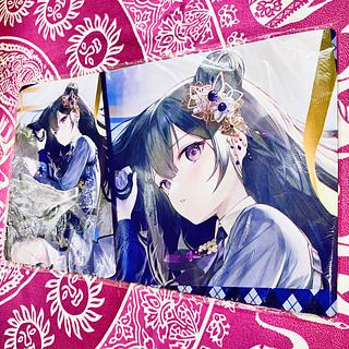 白詰草 ぶいすぽ スリーブ プレイマット 如月れん ぶいすぽ 如月れん