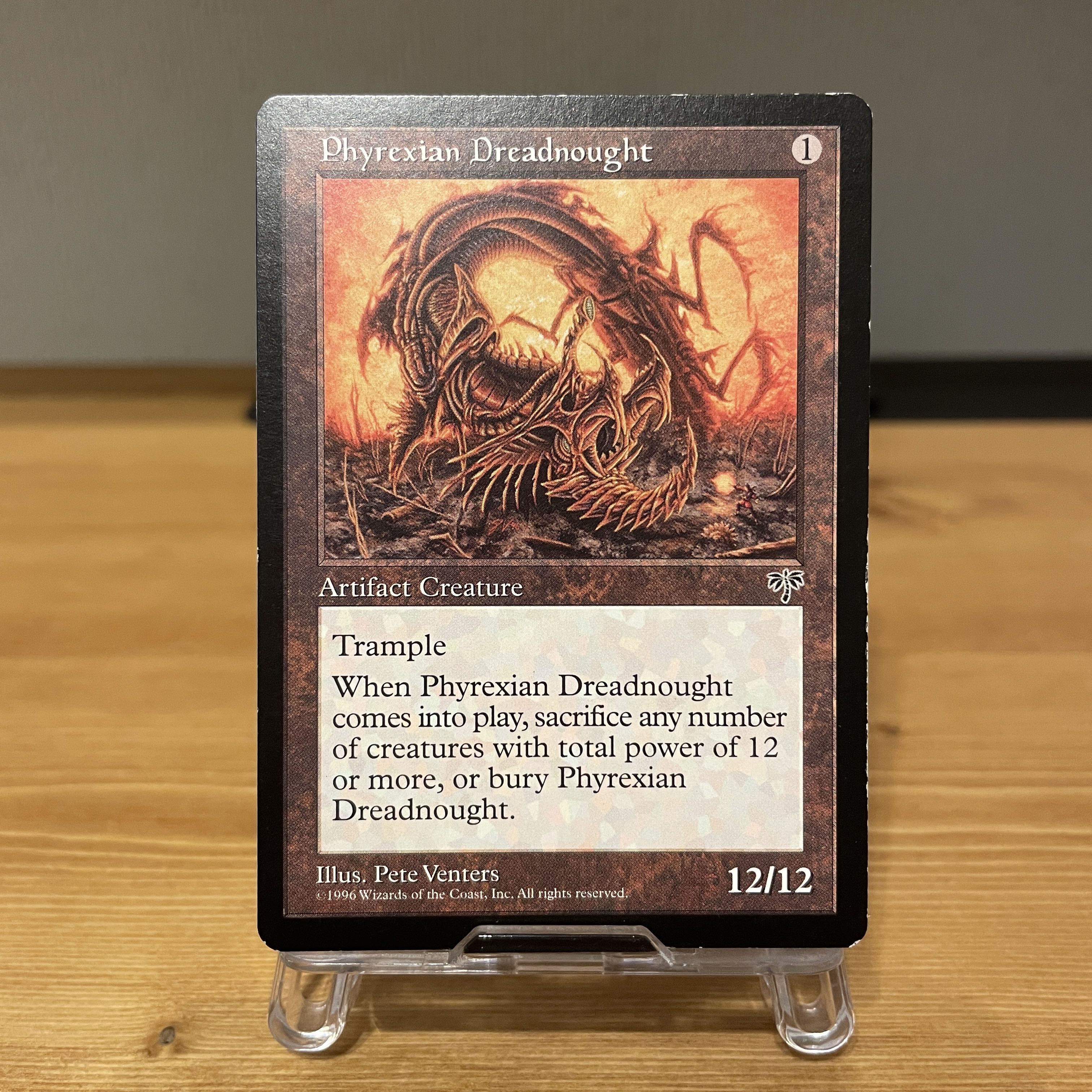 Phyrexian Dreadnought/Phyrexian Dreadnought en re-recorded Forbid