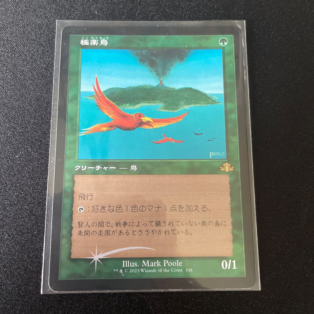 極楽鳥 第七版日本語foil 極楽鳥 七版 日本語 foil 極楽鳥 第七