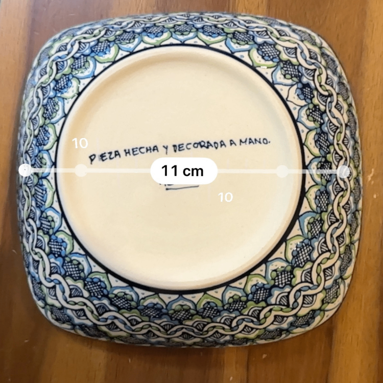 メキシコ現地購入品】セルビン焼き | 深めのお皿1枚｜リベシティフリー