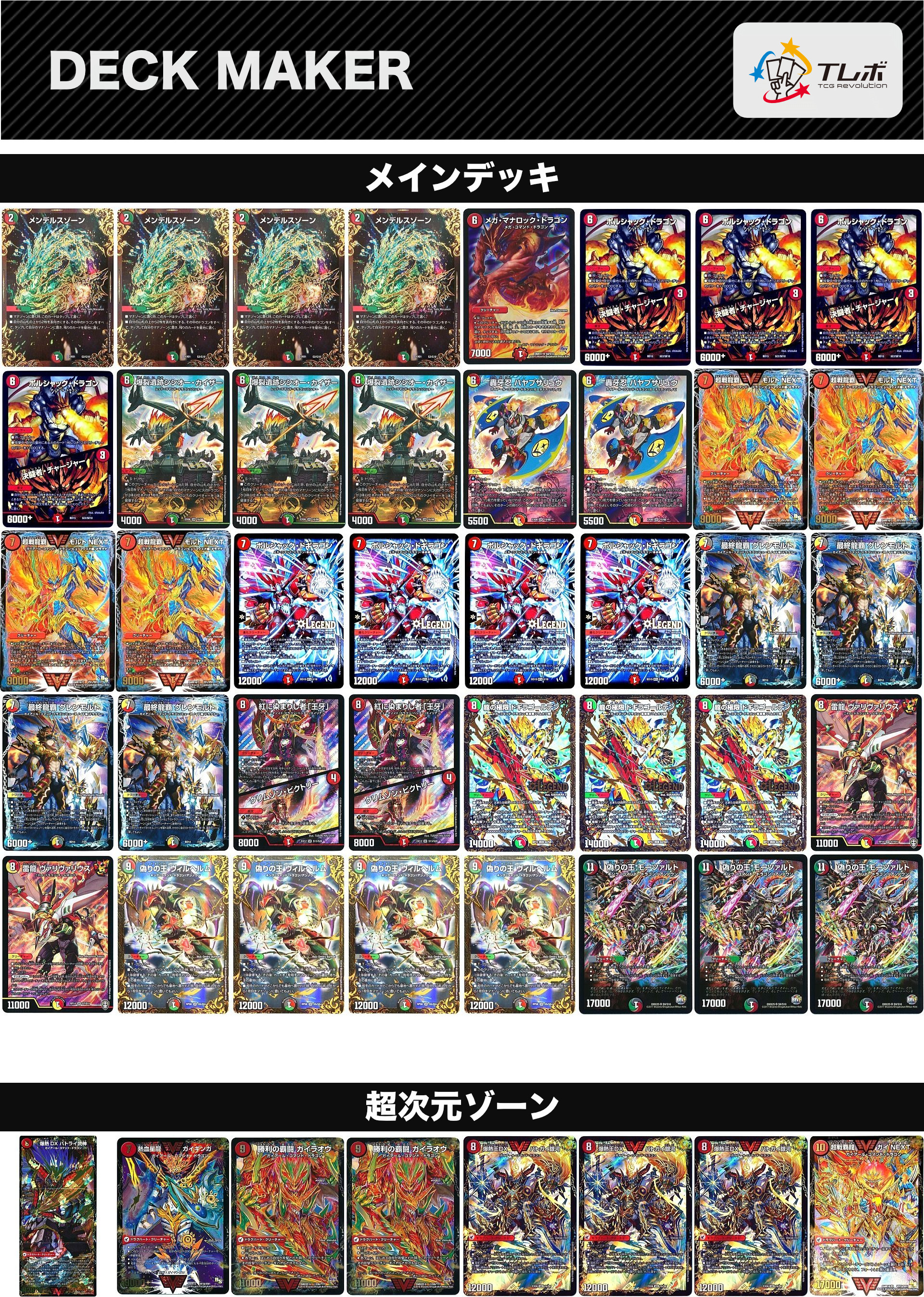 モルトNEXT デッキ調整パーツ 赤緑モルネク 赤黒緑モルネク