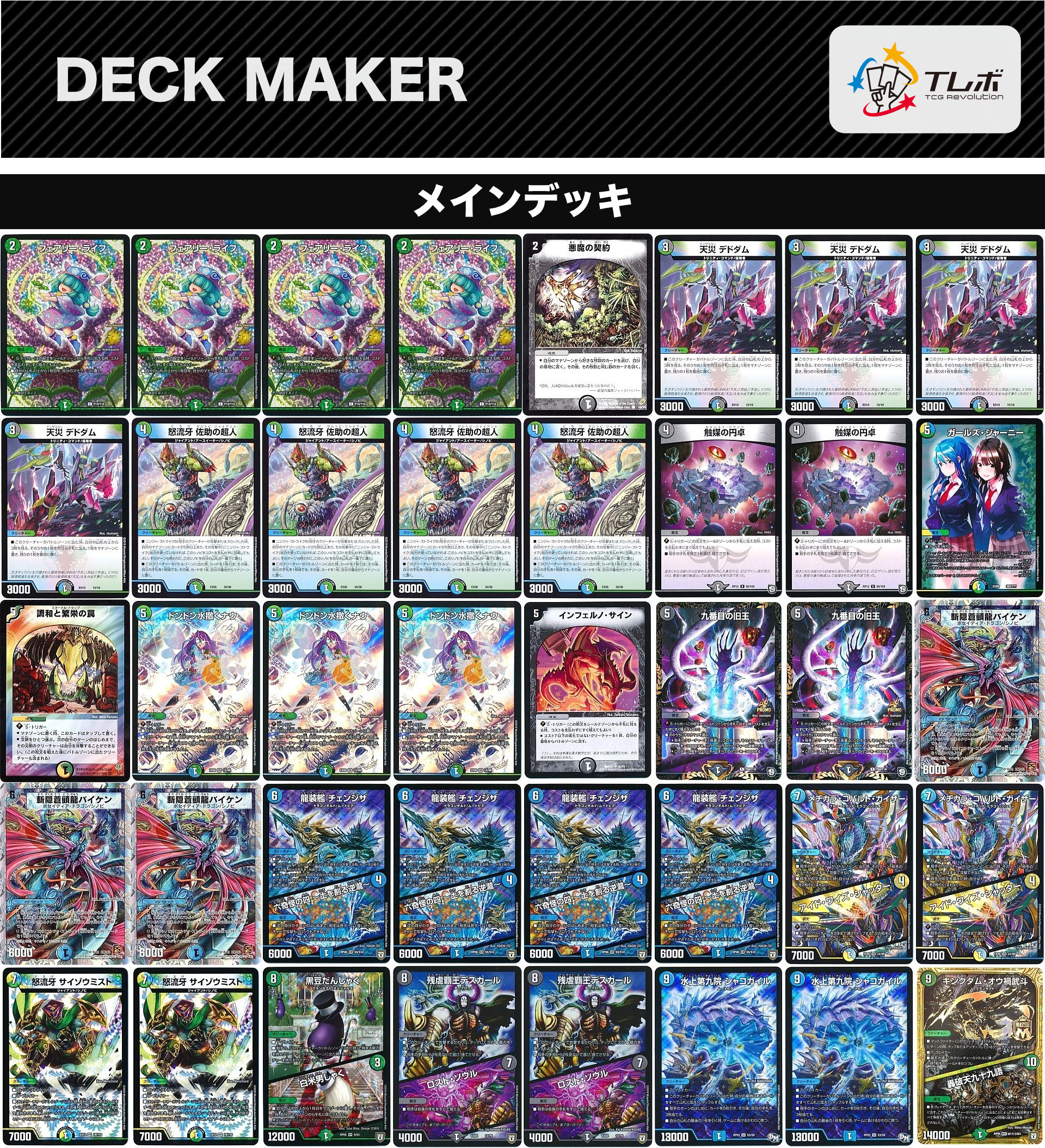 デュエマ デッキ シャコガイル