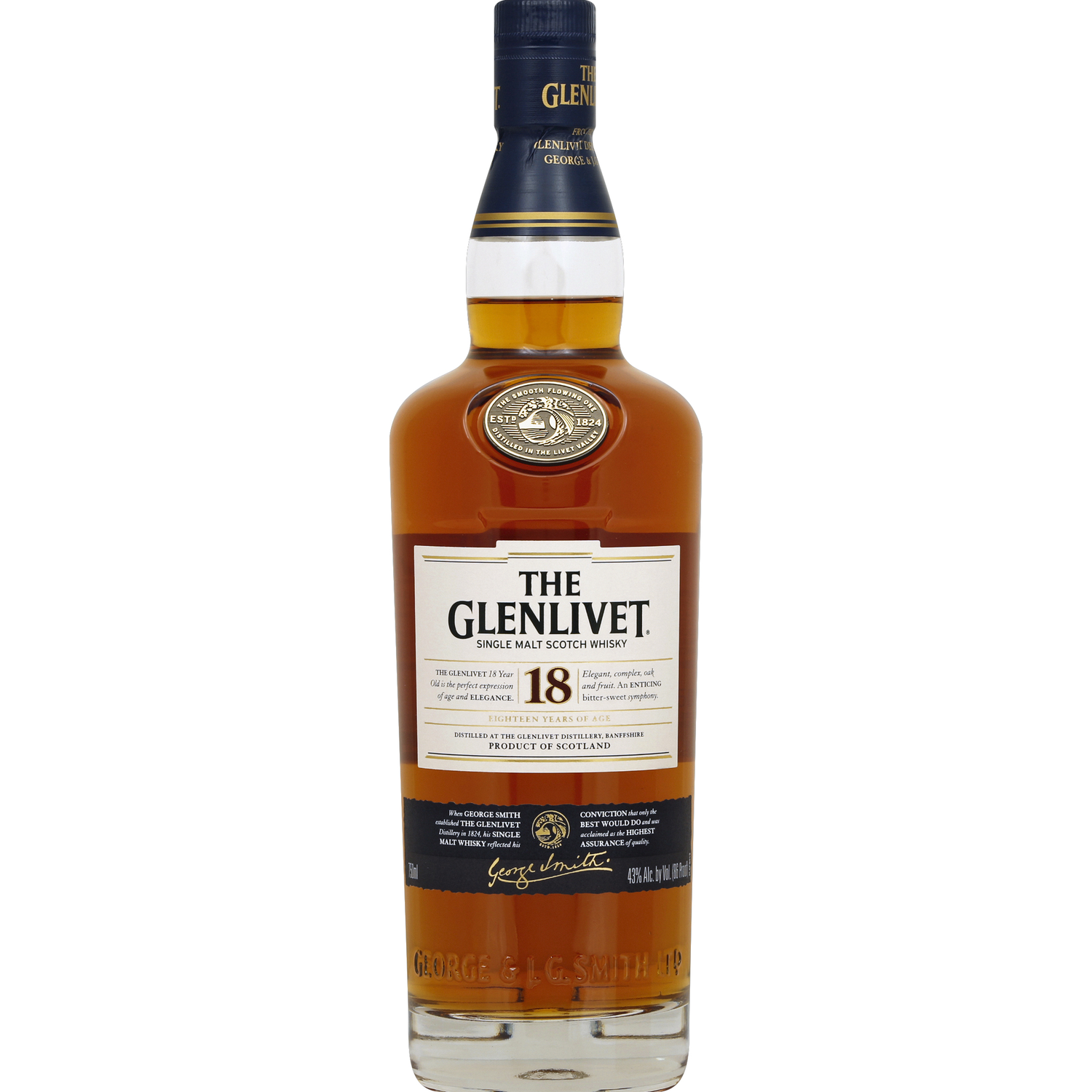 The Glenlivet 18 Year Single Malt Scotch Whisky - Lunds & Byerlys
