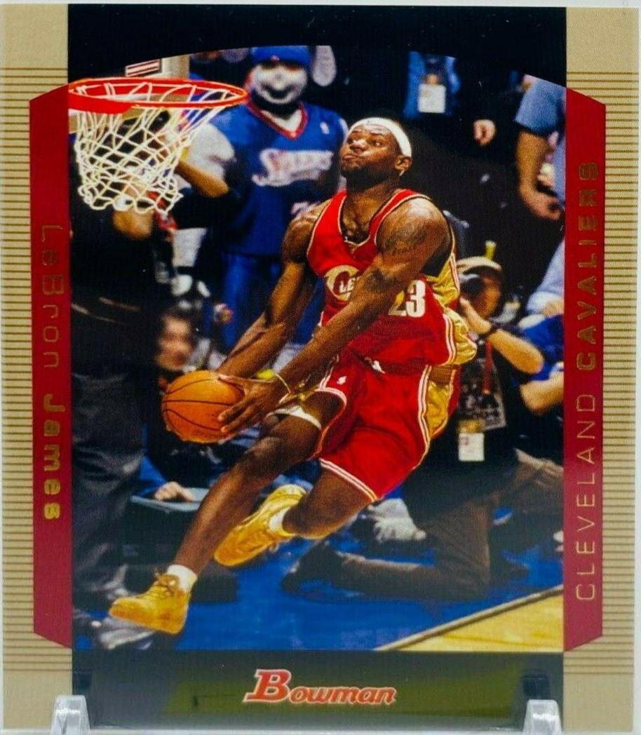 LeBron James [Gold] #23 Prices | 2004 Bowman | Basketball Cards