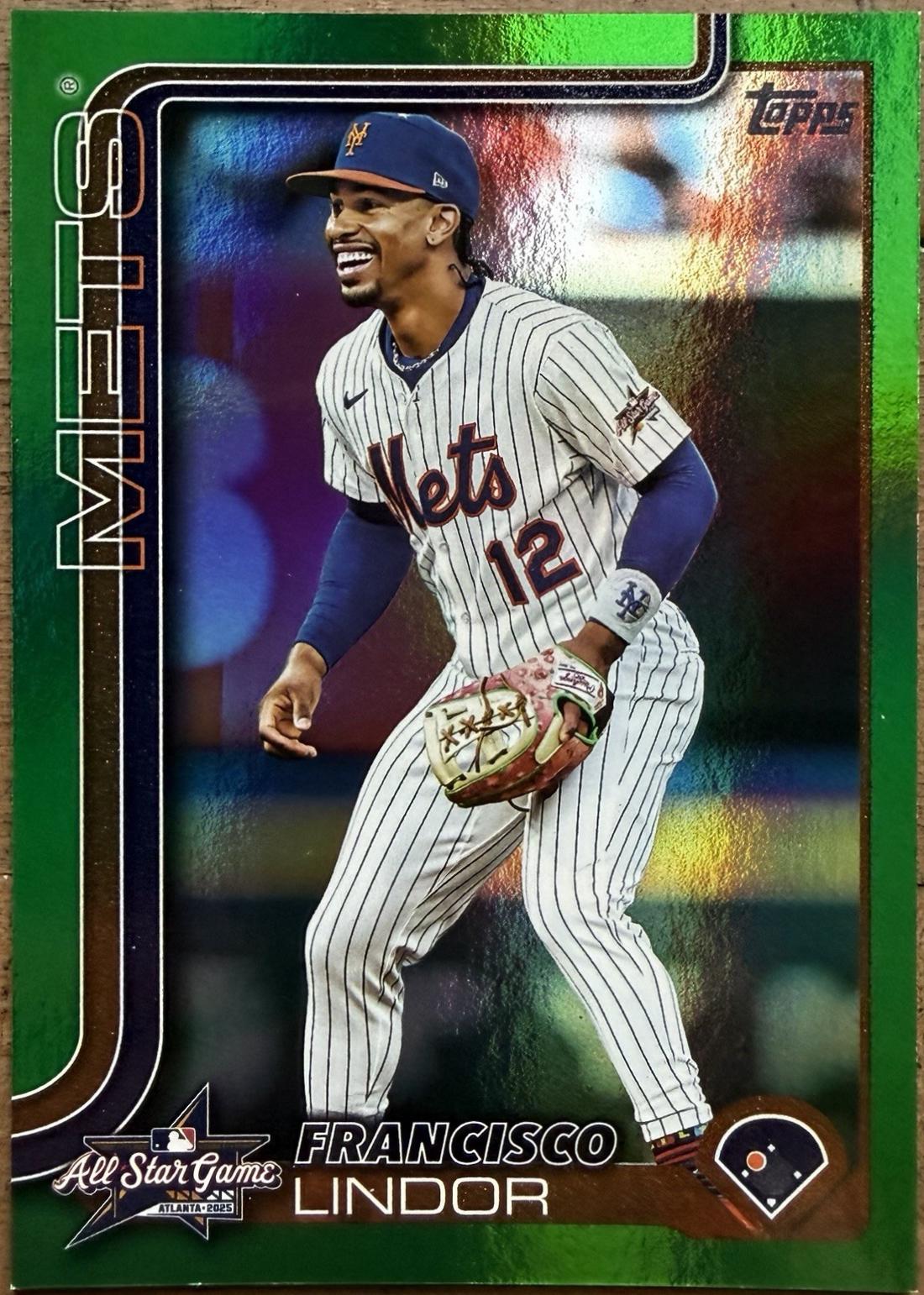 Francisco Lindor [Green Foil] #ASG-17 Prices | 2025 Topps Update