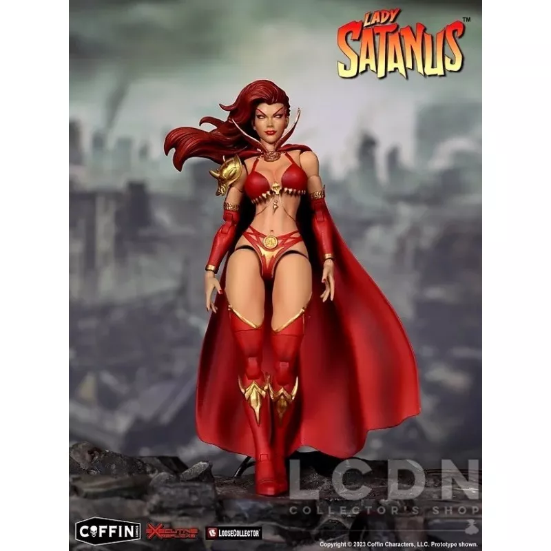 Lady Satanus Collectible Action Figure 1/12