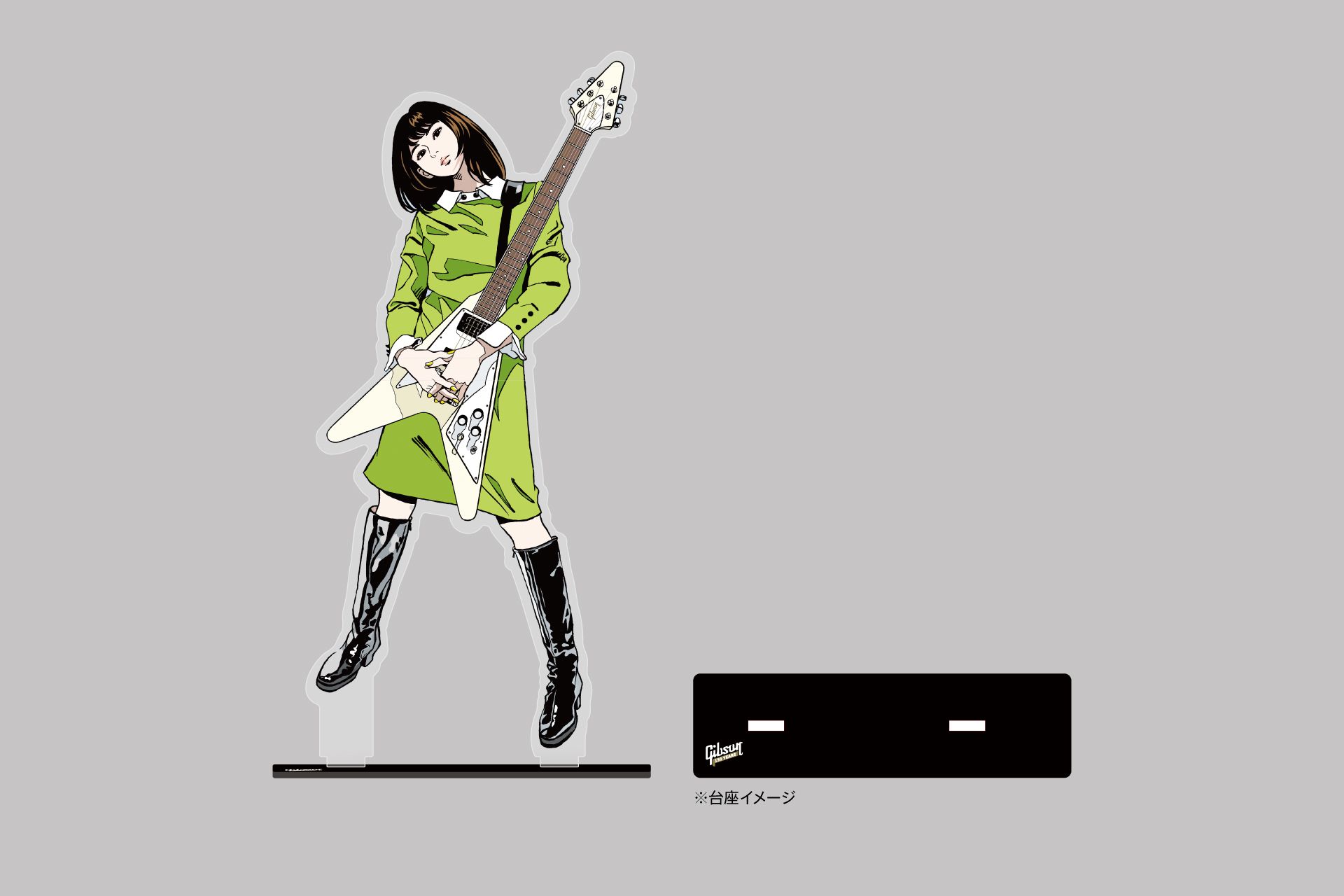 イラストレーター/漫画家・江口寿史氏のイラストを使用したギブソン130