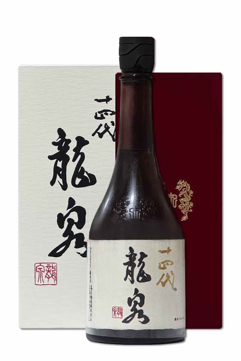 十四代 龍泉720ml 2024年製造 空瓶 龍泉 空き瓶日本酒 十四