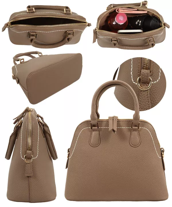 2wayステッチブガッティバッグ [B1461] - レディースファッション通販