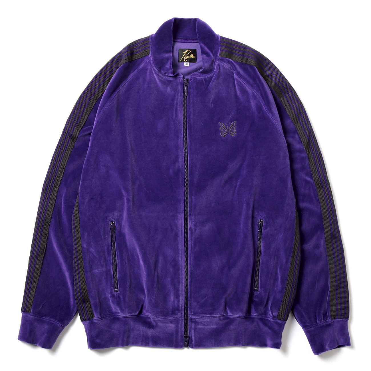 Needles / ニードルズ | R.C. Track Jacket - C/Pe Velour - Purple